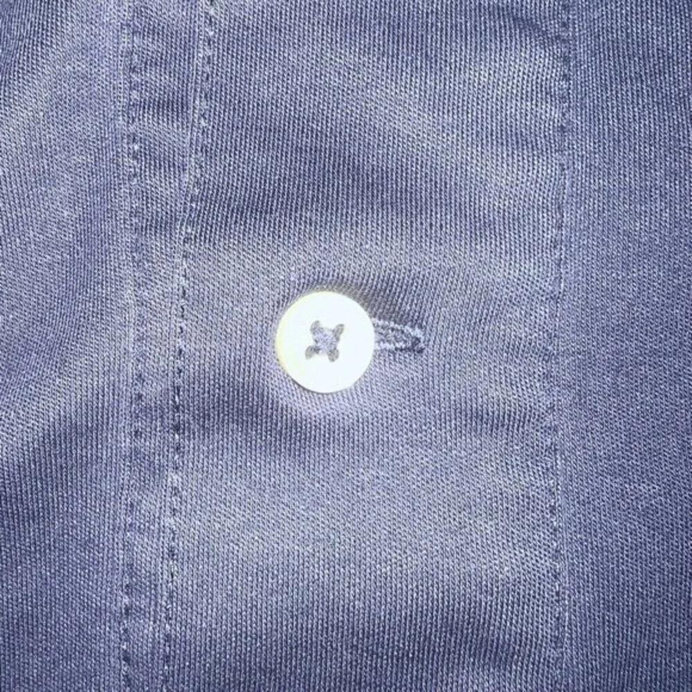 Ralph Lauren Polo Shirt Men 2XB Navy Blue Pima Soft Touch Short Sleeve Pony Logo